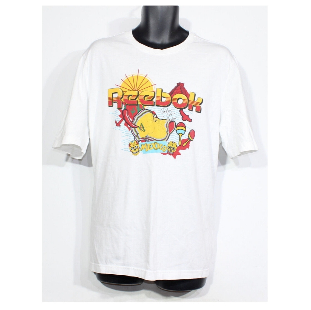 Reebok, Large, White/Multicoloured - Picture 1 of 9
